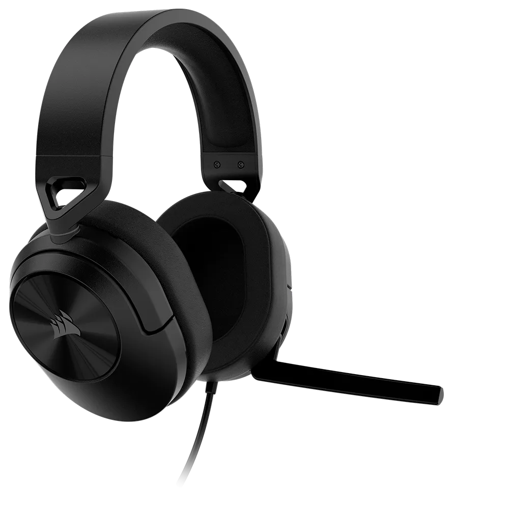 אוזניות גיימינג CORSAIR HS55 STEREO – שחור