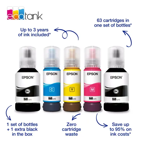  מדפסת הזרקת דיו אפסון Epson EcoTank L6390