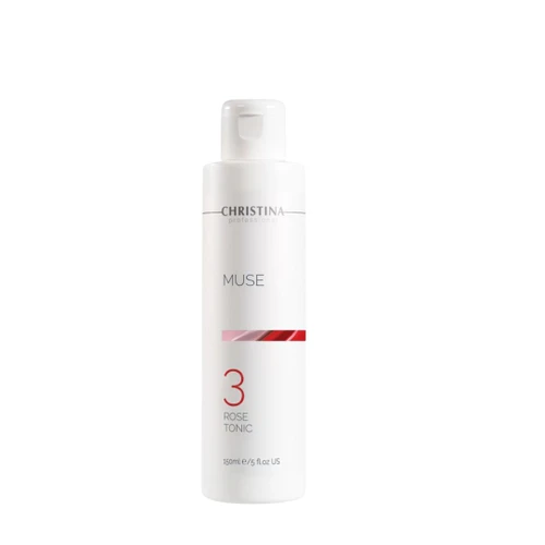 טוניק Rose Tonic מסדרת מיוז של כריסטינה שלב 3 עם ורדים לאיזון ורענון עור הפנים 150 מ