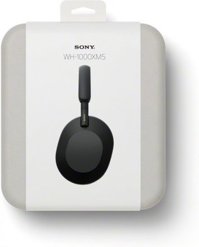 אוזניות קשת Over-Ear אלחוטיות עם ביטול רעשים Sony WH-1000XM5B - צבע שחור