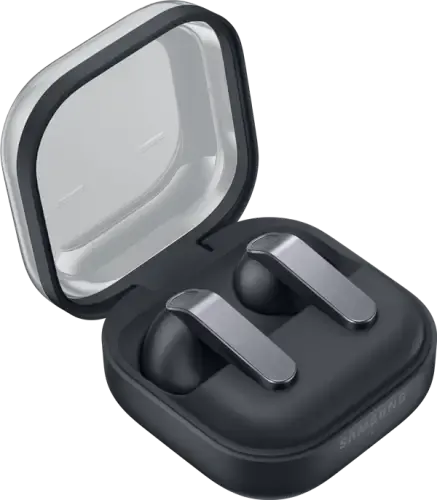 אוזניות אלחוטיות עם ביטול רעשים אקטיבי Galaxy Buds4 - שחור