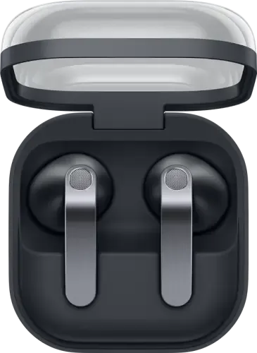 אוזניות אלחוטיות עם ביטול רעשים אקטיבי Galaxy Buds4 - שחור