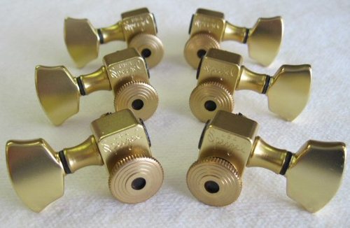 סט מפתחות לגיטרה 3+3 זהב SPERZEL