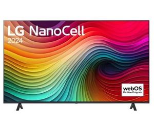 טלוויזיה חכמה "55 ברזולוציית NanoCell 4K דגם LG 55NANO81T6A