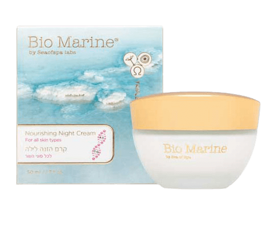 Bio Marine קרם הזנה לילי לפנים 50 מ"ל ביו מארין