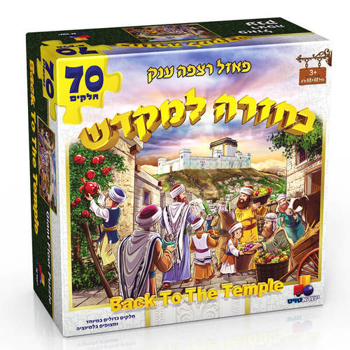 פאזל בחזרה למקדש 70 חלקים