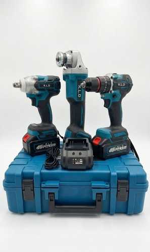 סט 3 כלים Brushless (ללא פחמים) – חבילת פרימיום