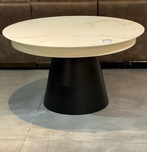שולחן עגול 1.40 עם רגל קונוס