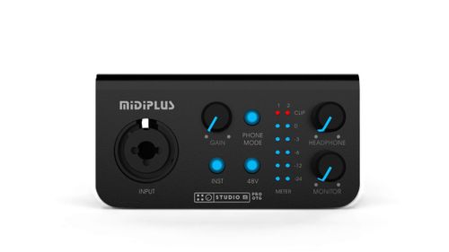 חבילת אולפן ביתי למתחילים MiDiPlus Studio MV עם מיקרופון קונדנסור