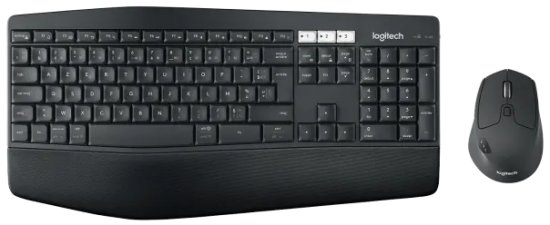 סט מקלדת ועכבר אלחוטי ארגונומי Logitech MK850 Performance