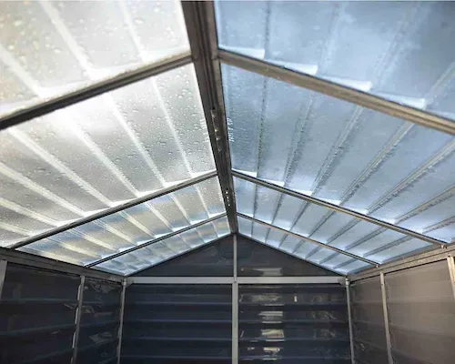 מחסן גינה אפור SKYLIGHT 1.90x0.9 702918 הובלה חינם