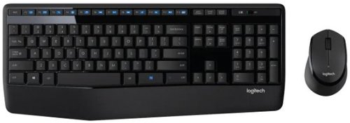 סט מקלדת ועכבר אלחוטיים Logitech MK345 Comfort Wireless Combo