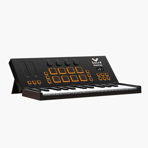 מקלדת שליטה מקצועית ניידת עם סולמות MiDiPlus V-Board 25