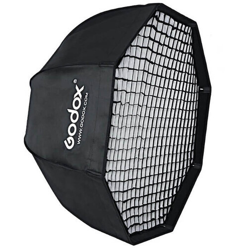 סופטבוקס מטריה אוקטגון Godox SB-GUE95 Umbrella Softbox Grid עם גריד BOWENS