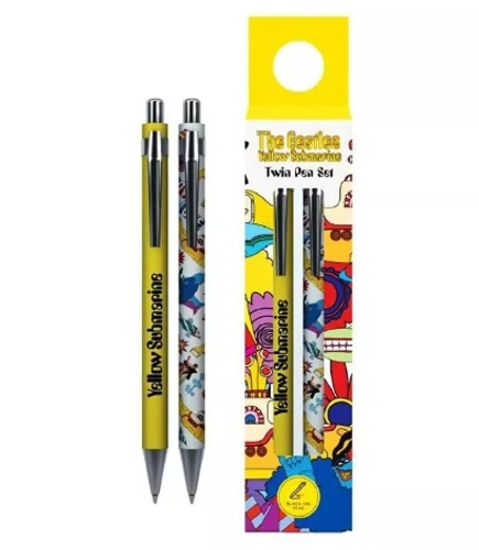 מארז זוג עטי ביטלס Yellow Submarine