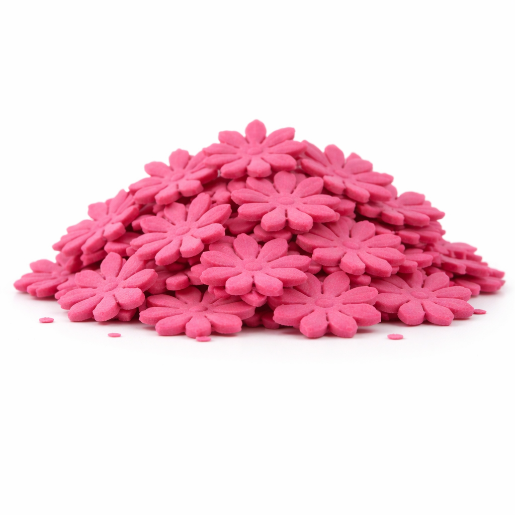 סוכריות פרח דק ורוד