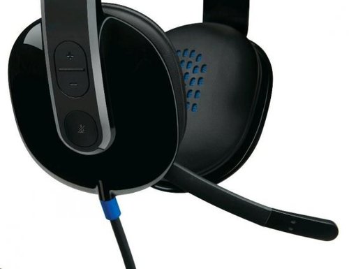 אוזניות עם מיקרופון Logitech H540 Stereo Headset USB