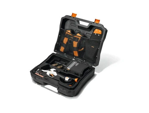 מזמרה נטענת STIHL ASA 140 בערכה עם מזוודת נשיאה, אביזרים וסוללה מקצועית