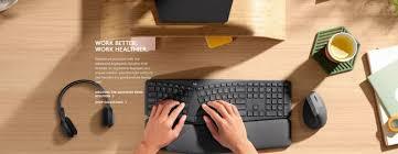 מקלדת אלחוטית ארגונומית Logitech ERGO K860