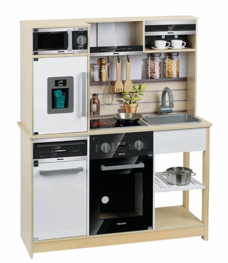 מטבח עץ אלקטרוני לילדים כולל אביזרים MIELE