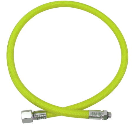 צינור לחץ נמוך צהוב לאוקטופוס Miflex 100 cm 