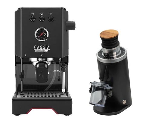 מכונת קפה ידנית GAGGIA CLASSIC UP EG2500/10 + מטחנת קפה DF54