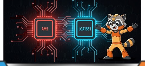קרב הסוקטים: AM5 של AMD מול LGA1851 של אינטל – מי ההימור הבטוח לעתיד?