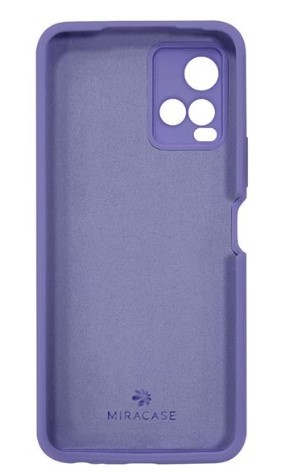 כיסוי סיליקון סגול עבור Miracase Vivo Y21/Y33