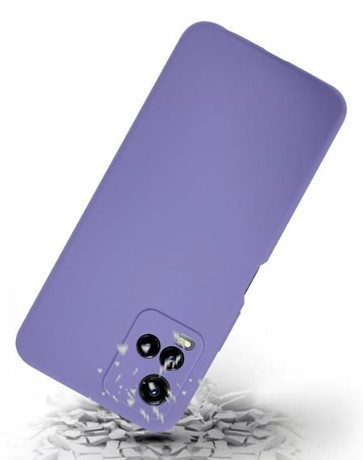 כיסוי סיליקון סגול עבור Miracase Vivo Y21/Y33
