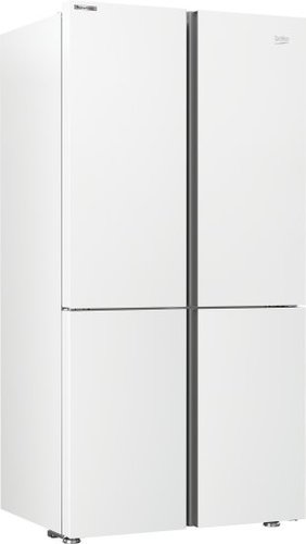 מקרר 4 דלתות 572 ליטר Beko בקו דגם GN1406222GW זכוכית לבנה |יבואן הרשמי 