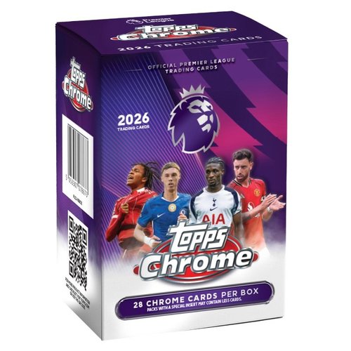 קלפי ספורט טופס כרום פרמייר ליג 2026 Topps Chrome Premier League Value Box - Topps