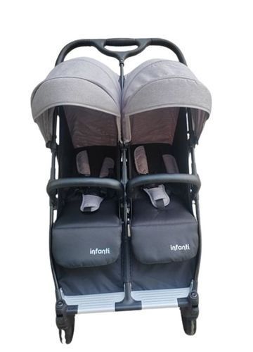 עגלת תאומים מיניאטור-אינפנטי אפור Infanti