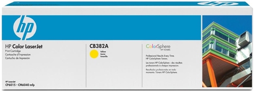 טונר לייזר צהוב HP CB382A מקורי