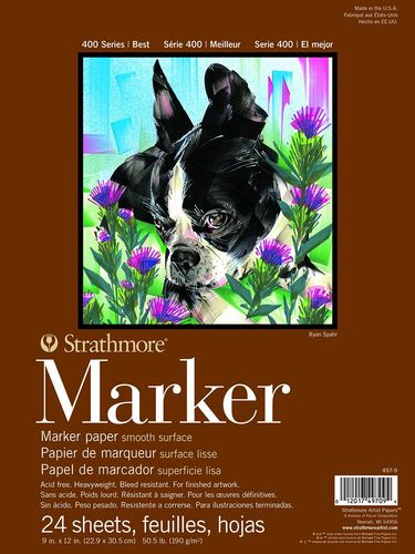 בלוק Marker נייר מרקר עבה 22.9X30.5 ס