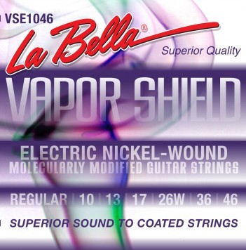 סט מיתרים לאקוסטית 010 LA BELLA VAPOR SHIELD