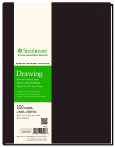 ספר רישום Recycled Drawing Journal כריכה קשה 21.6X27.9 ס"מ Strathmore