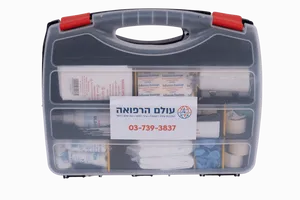 מזוודת עזרה ראשונה תקן מנהל הספורט