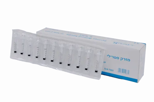 מזרק סטרילי 2.5 מ