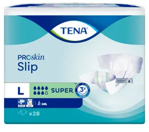 חיתולי Slip Super Proskin מידה L – מבית חברת Tena