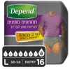 מכנסונים סופגים לגבר מידה L – מבית חברת Depend