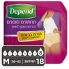 מכנסונים סופגים לאישה מידות M – מבית חברת Depend