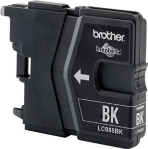 ראש דיו מקורי שחור Brother LC985BK 