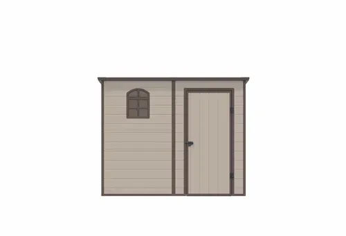 מחסן גינה פלסטיק דגם 247X143 Beck B