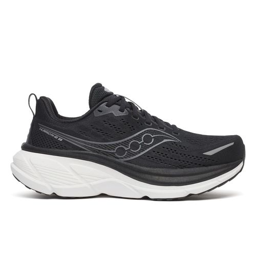נעלי ריצה Saucony Hurricane 25 שחור לבן רחבות