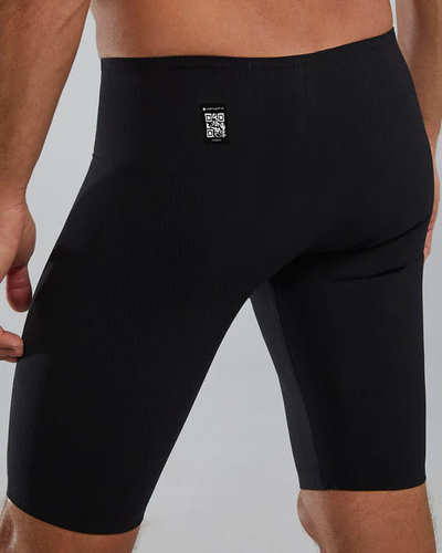 חליפה טכנית Shockwave High Waist Jammer Black