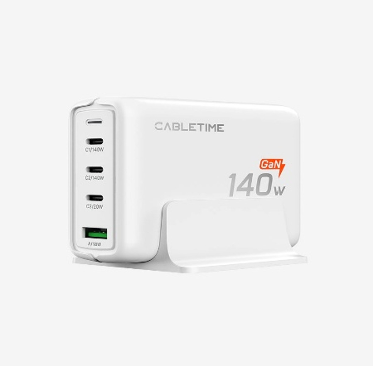  מטען שולחני  Cable Time 140W Power Adapter with USB-C