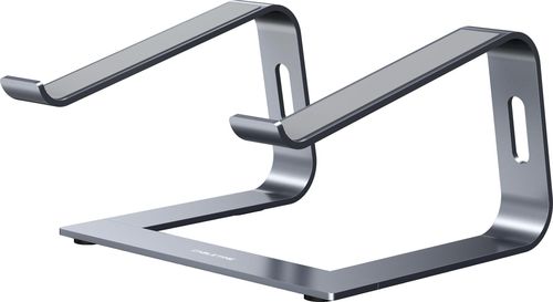מעמד אלומיניום ארגונומי CABLETIME למחשב נייד – דגם Open-Frame