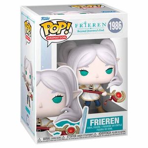 (פגום אריזה) בובת פופ אנימה: פרירן - פרירן #1986 - Funko POP! Animation: Frieren: Beyond Journey's End - Frieren #1986