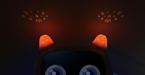 מראה אלקטרונית לרכב עם מקרן לתקרה הופ מבית בנבת / BENBAT HOPE - בז'