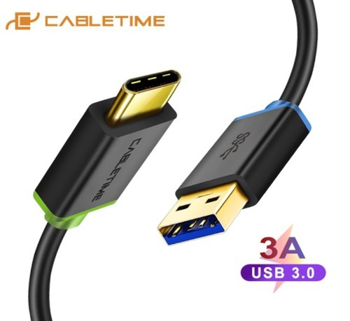 כבל טעינה וסנכרון מהיר USB 3.0 Type-A to USB-C